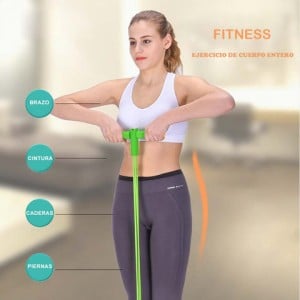 Sports and fitness tensioner (losing belly weight, training arm strength)